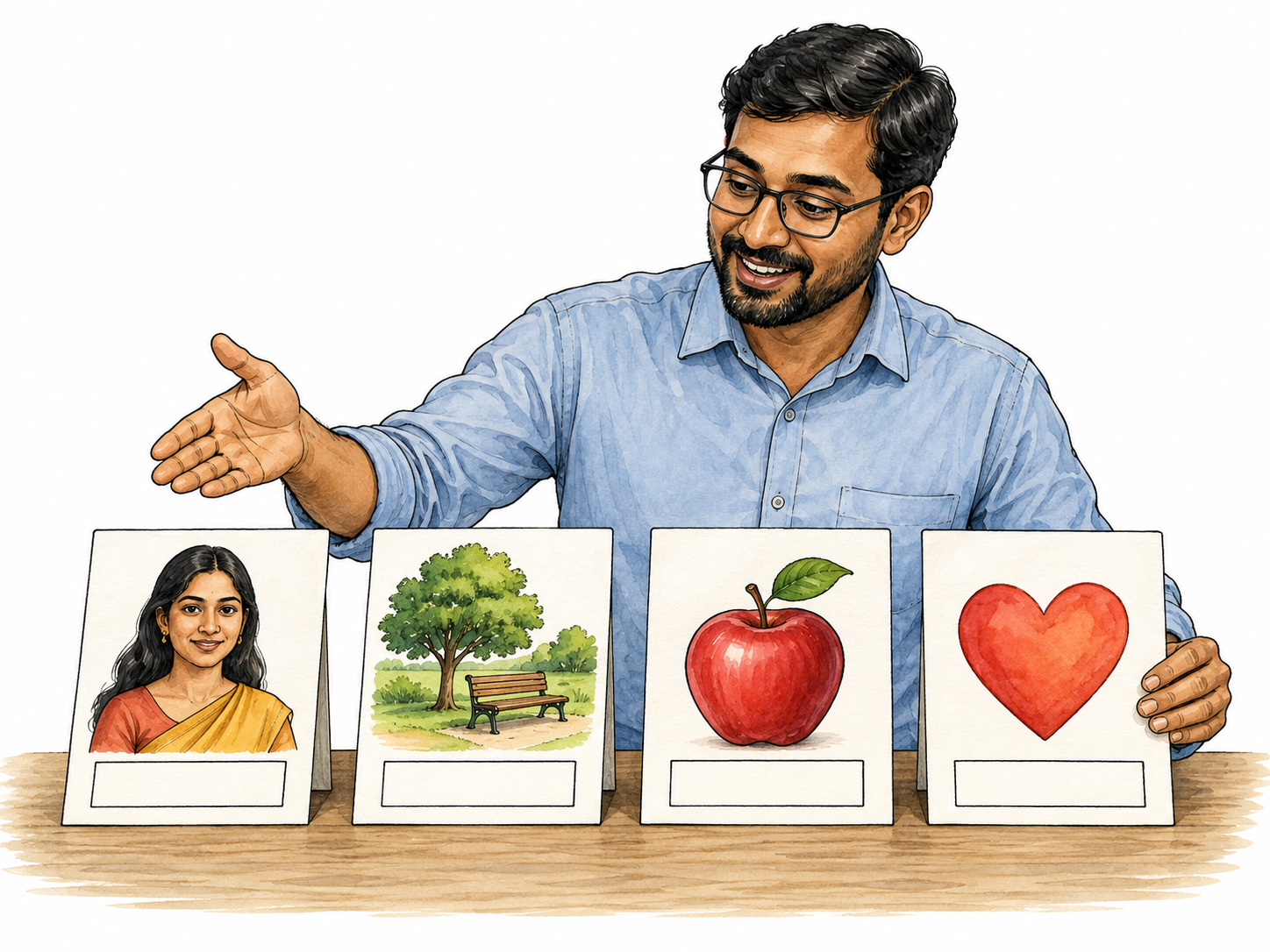Noun category picture cards.
