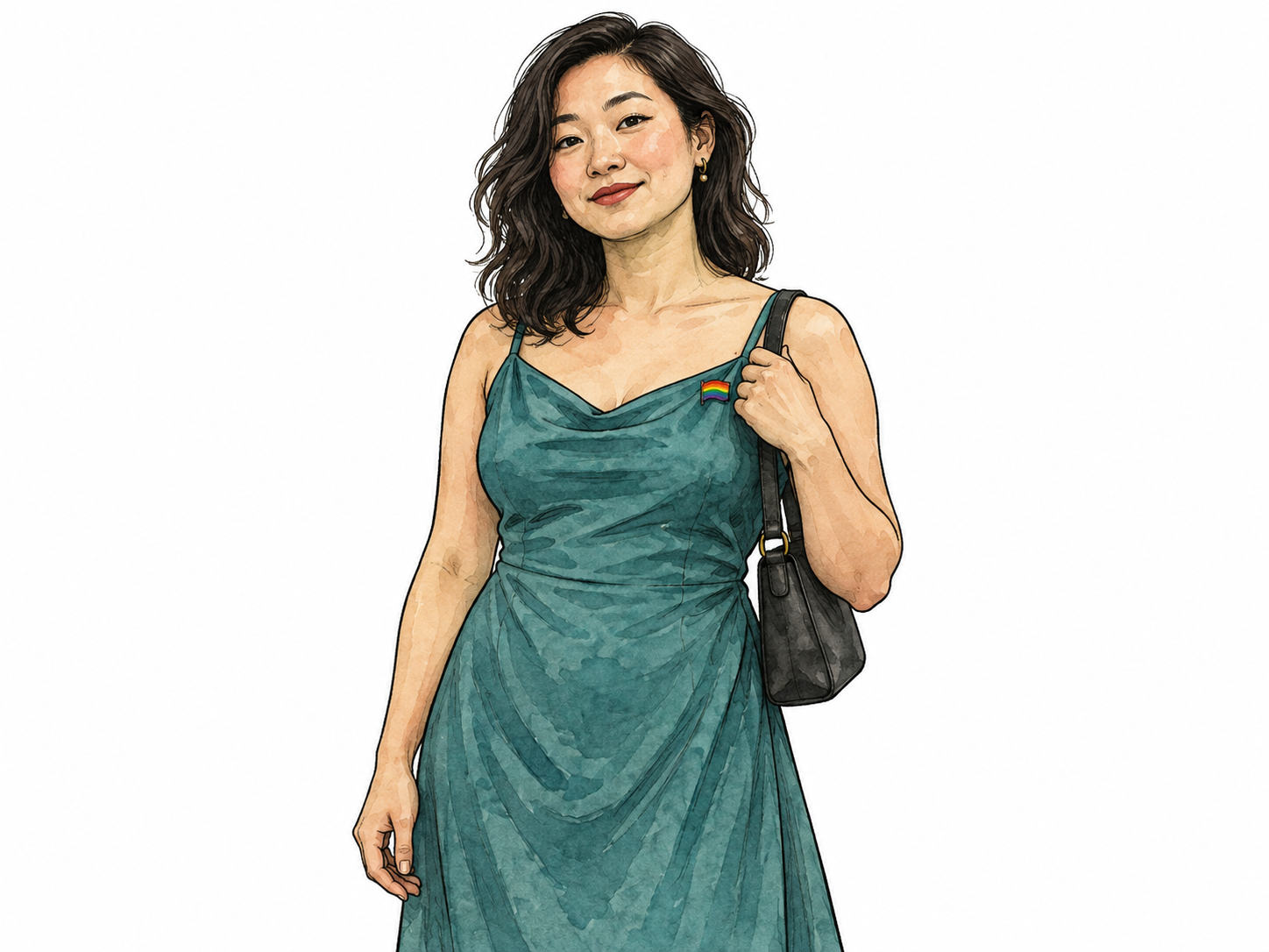 Femme woman in feminine presentation.