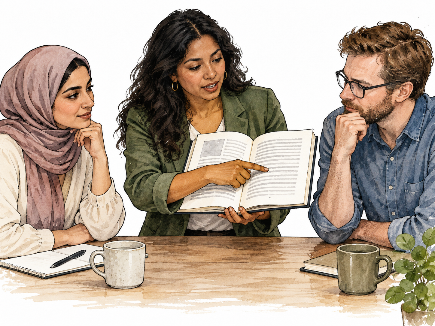 Researcher brings forward book passage as evidence.