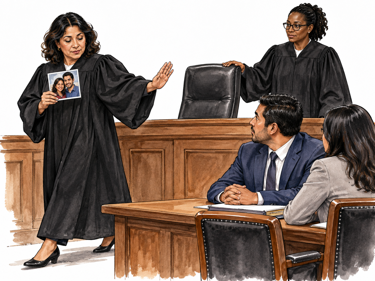 Judge withdraws because of personal connection.